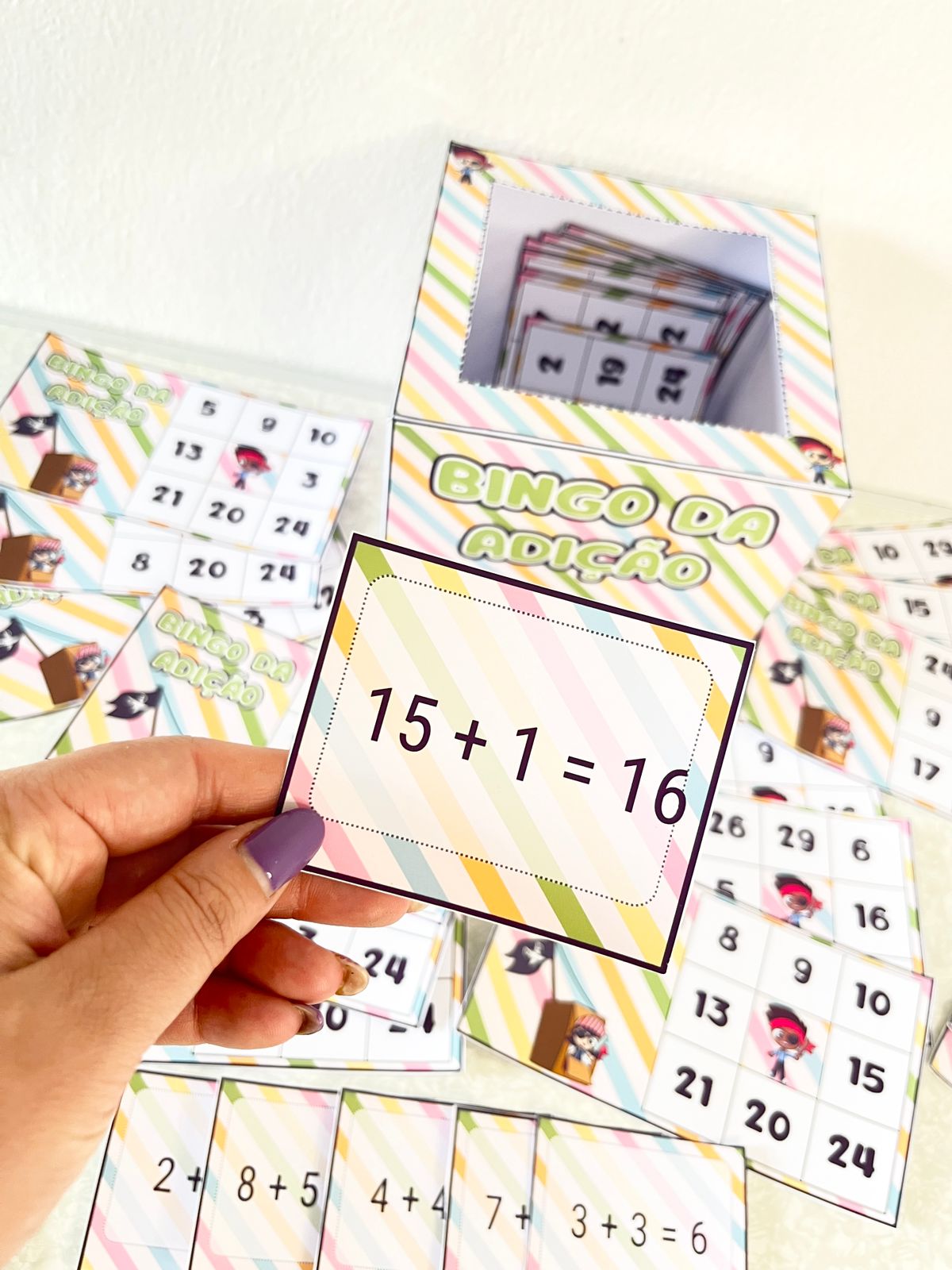 Combo Bingo das 4 operações - Imagem 9