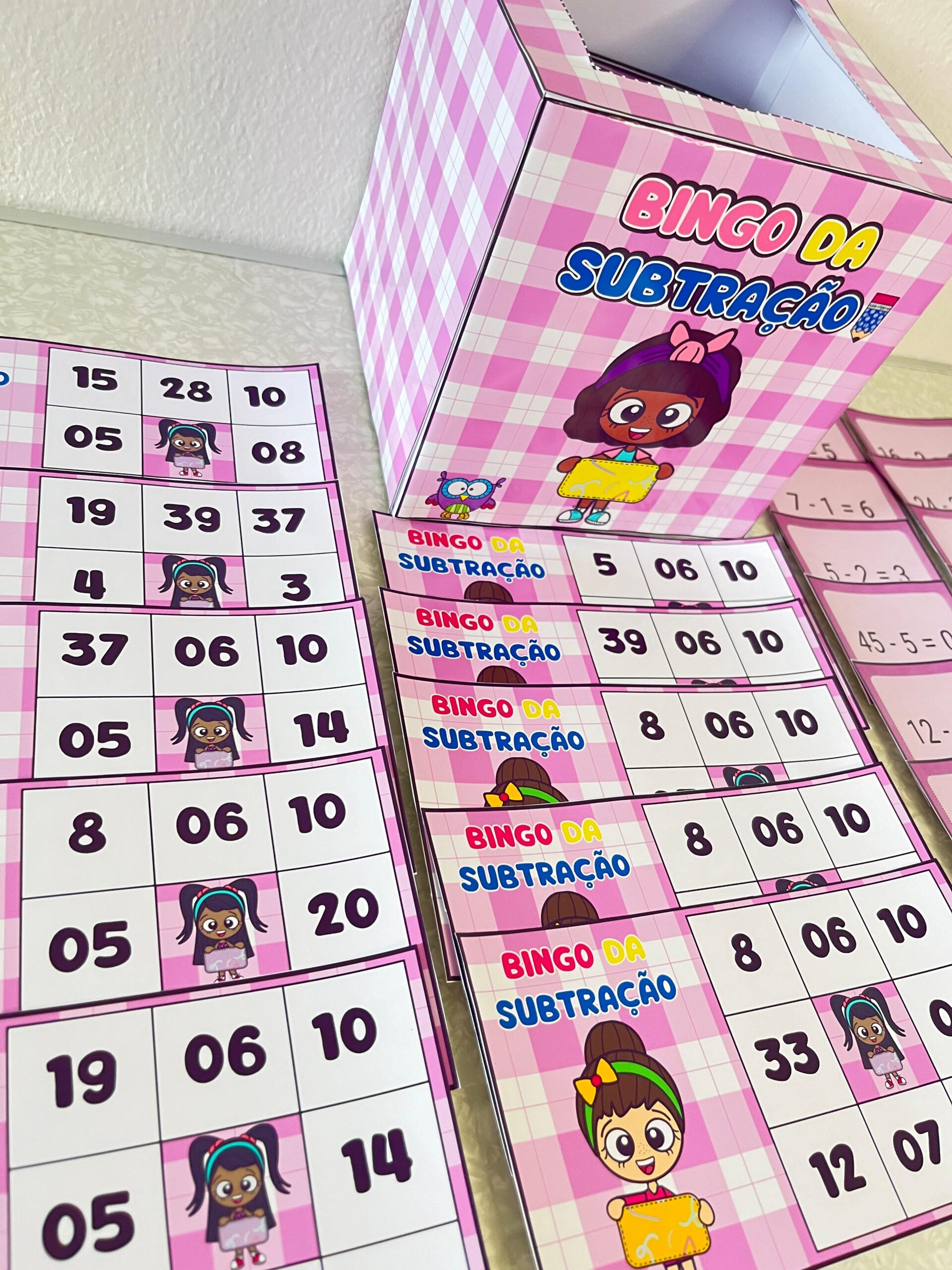 Bingo da Subtração - Imagem 6