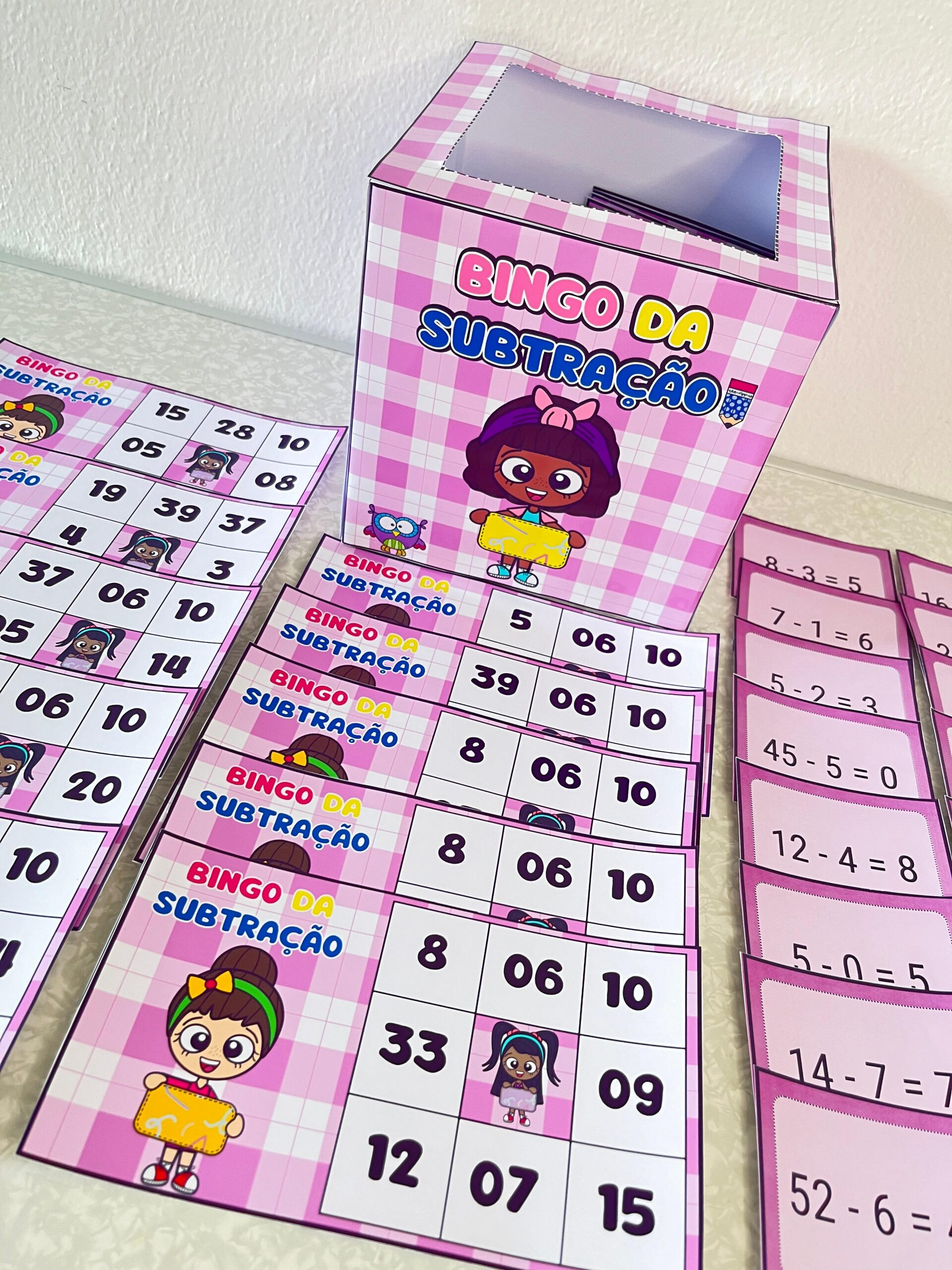 Bingo da Subtração - Imagem 3