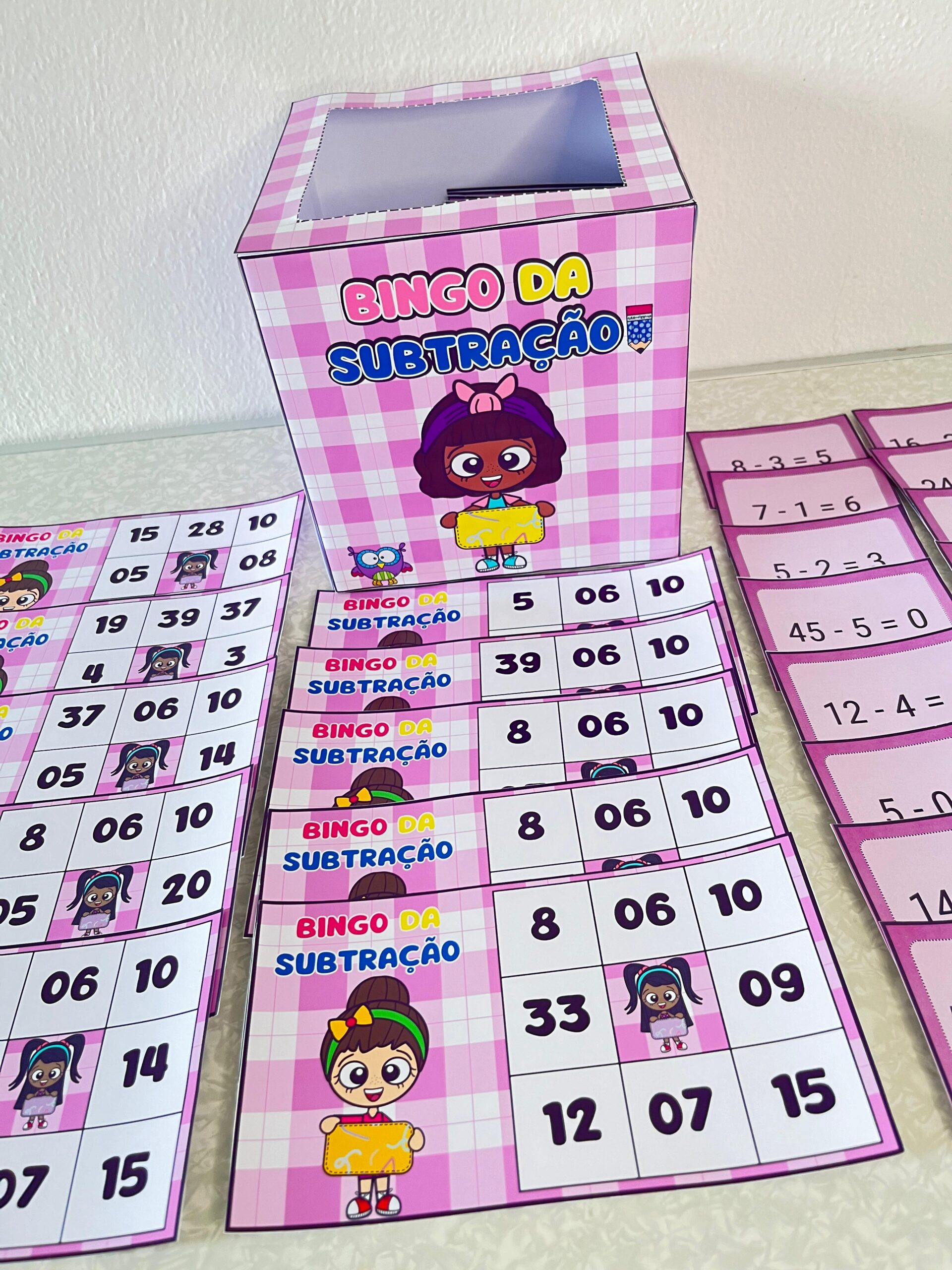 Bingo da Subtração - Imagem 2