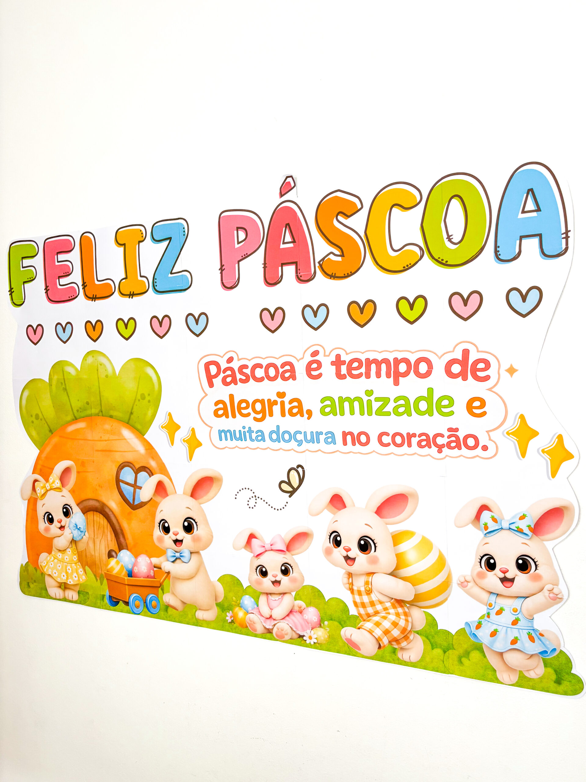 Painel - Páscoa coelhinho - Imagem 10