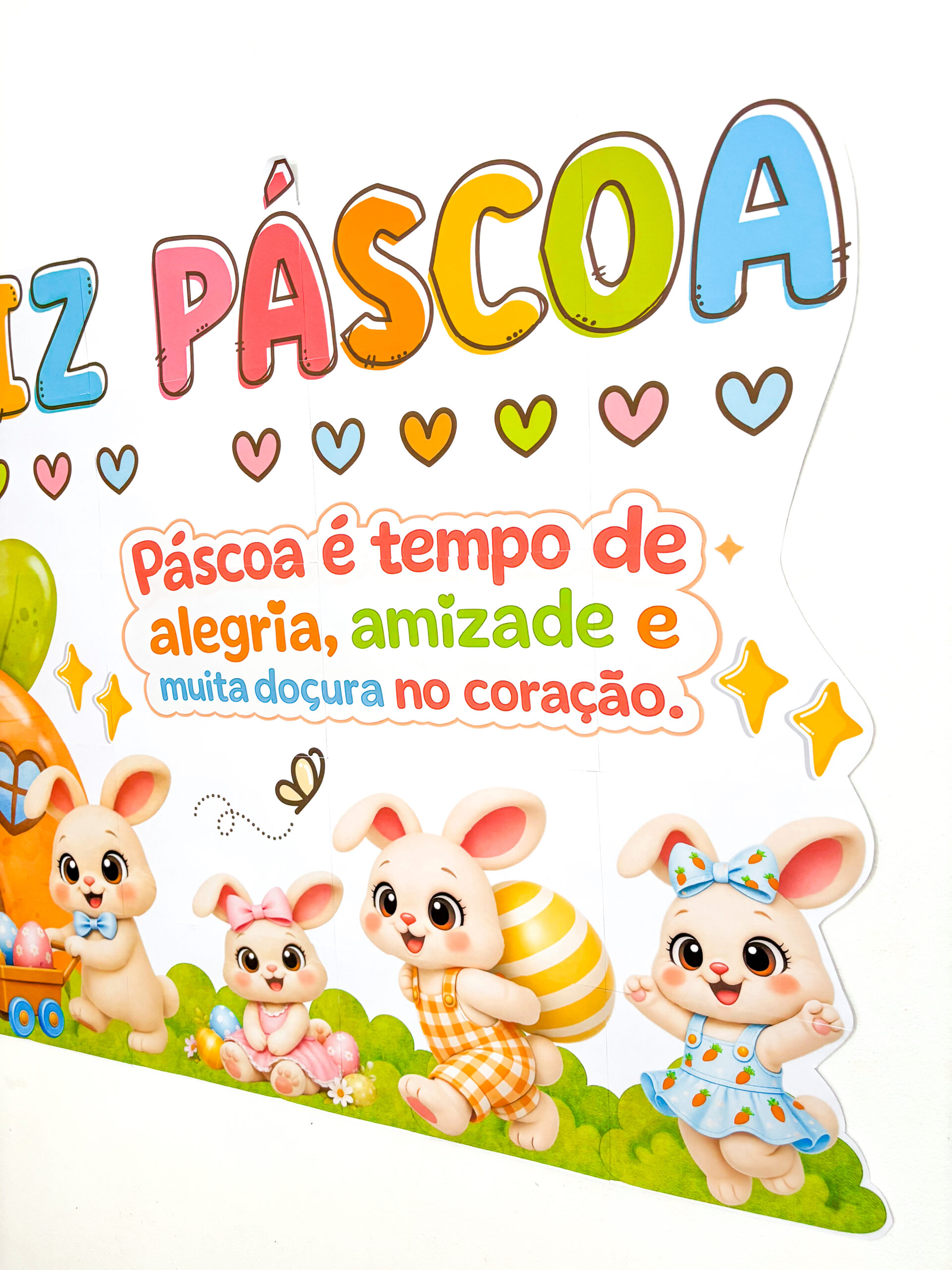 Painel - Páscoa coelhinho - Imagem 9