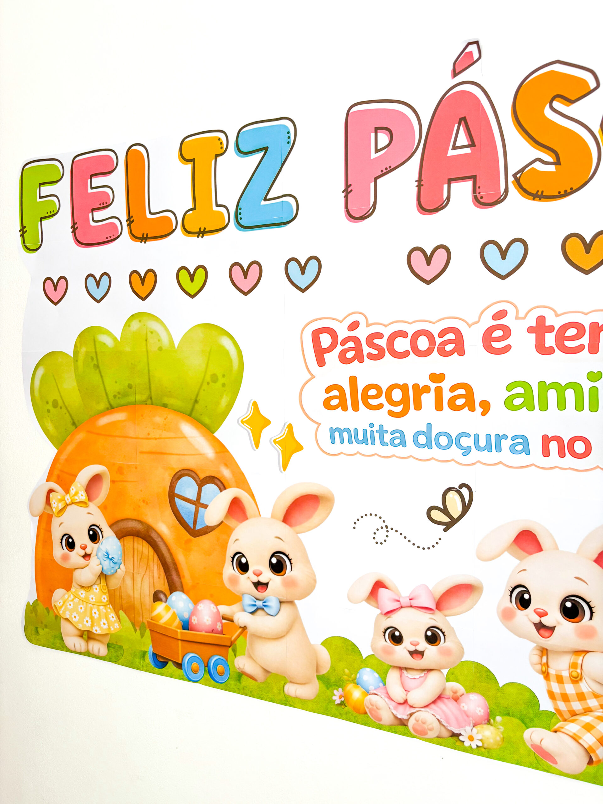 Painel - Páscoa coelhinho - Imagem 8