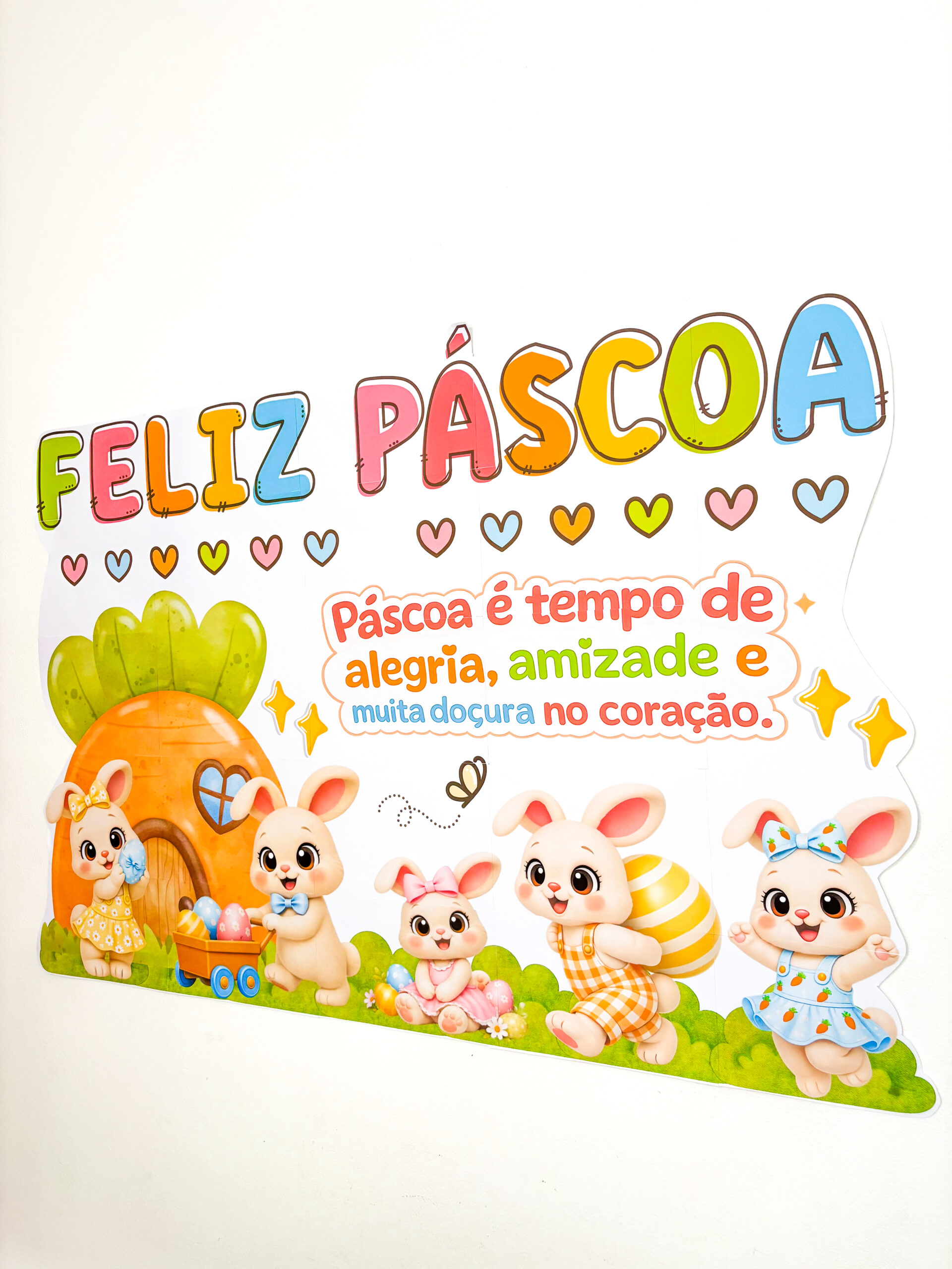 Painel - Páscoa coelhinho - Imagem 3