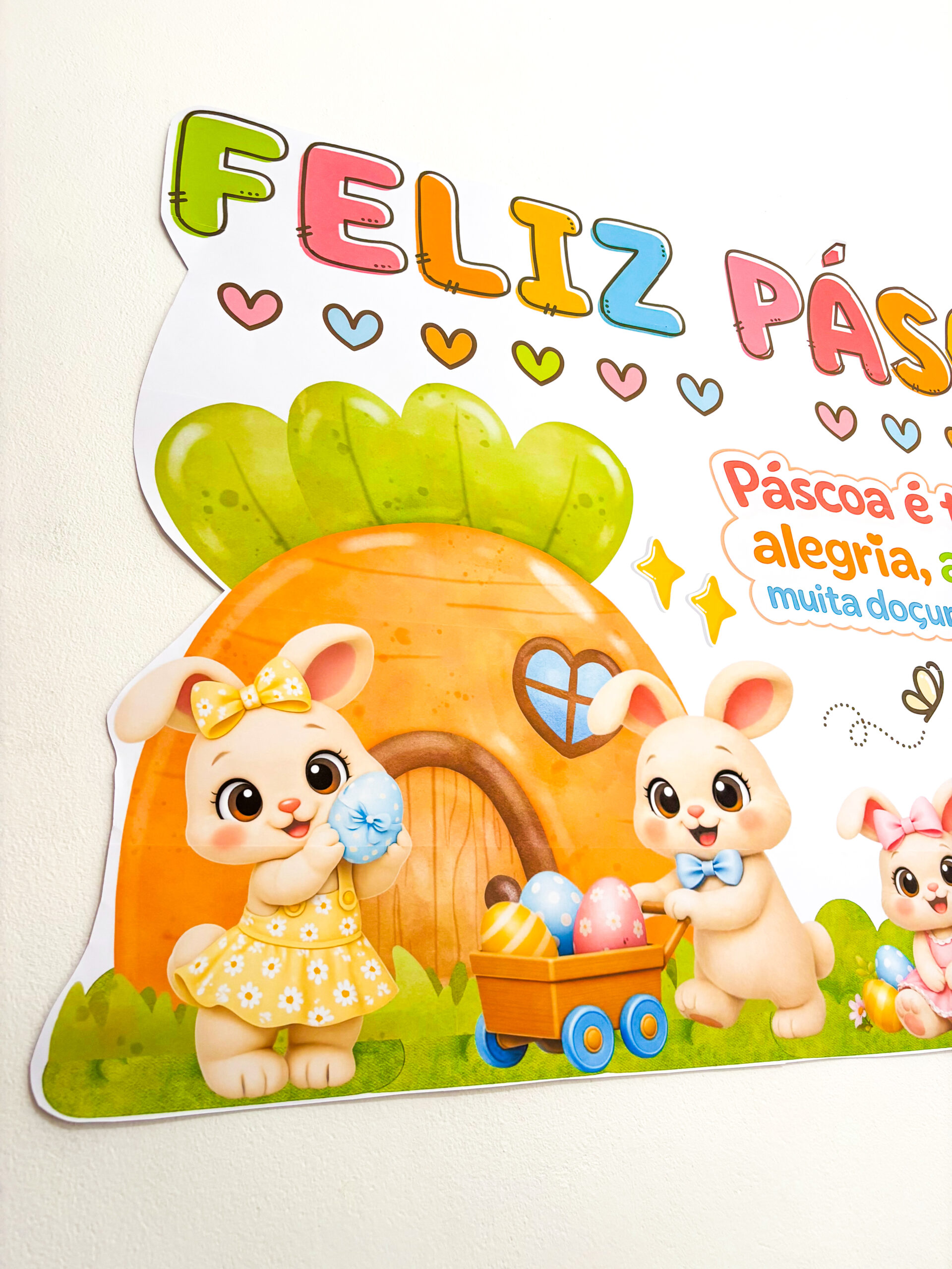 Painel - Páscoa coelhinho - Imagem 6