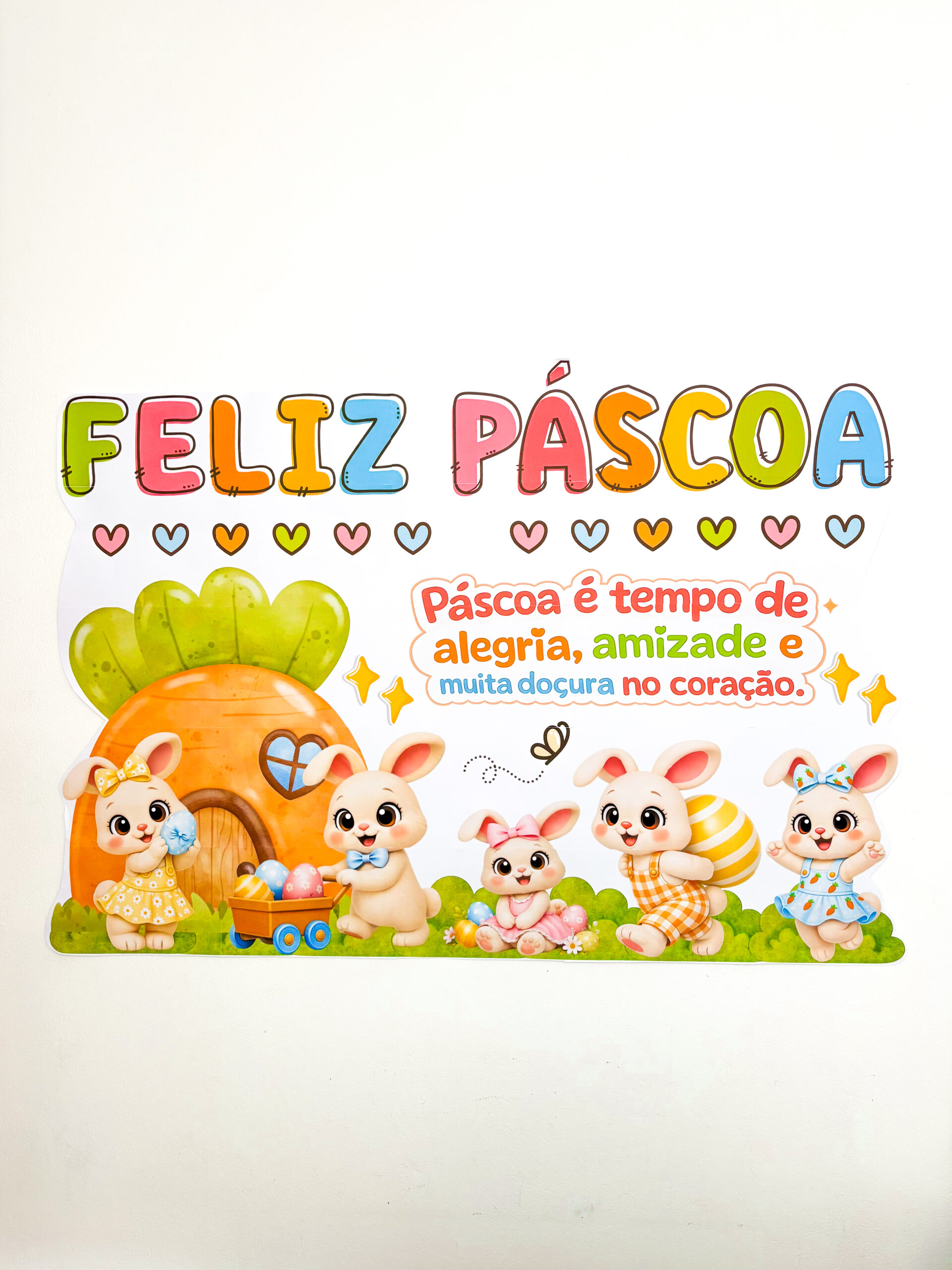 Painel - Páscoa coelhinho - Imagem 7