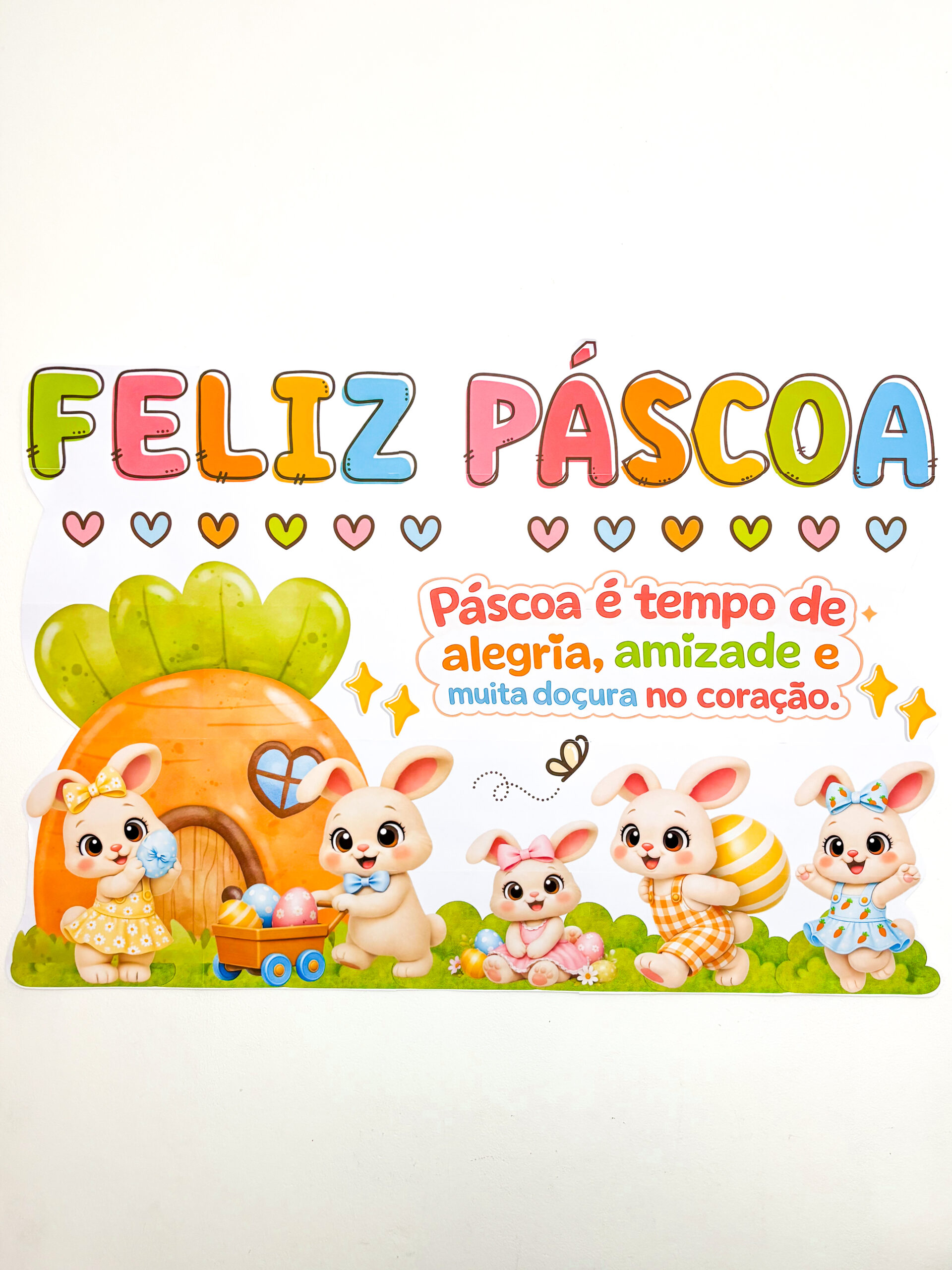 Painel - Páscoa coelhinho - Imagem 2