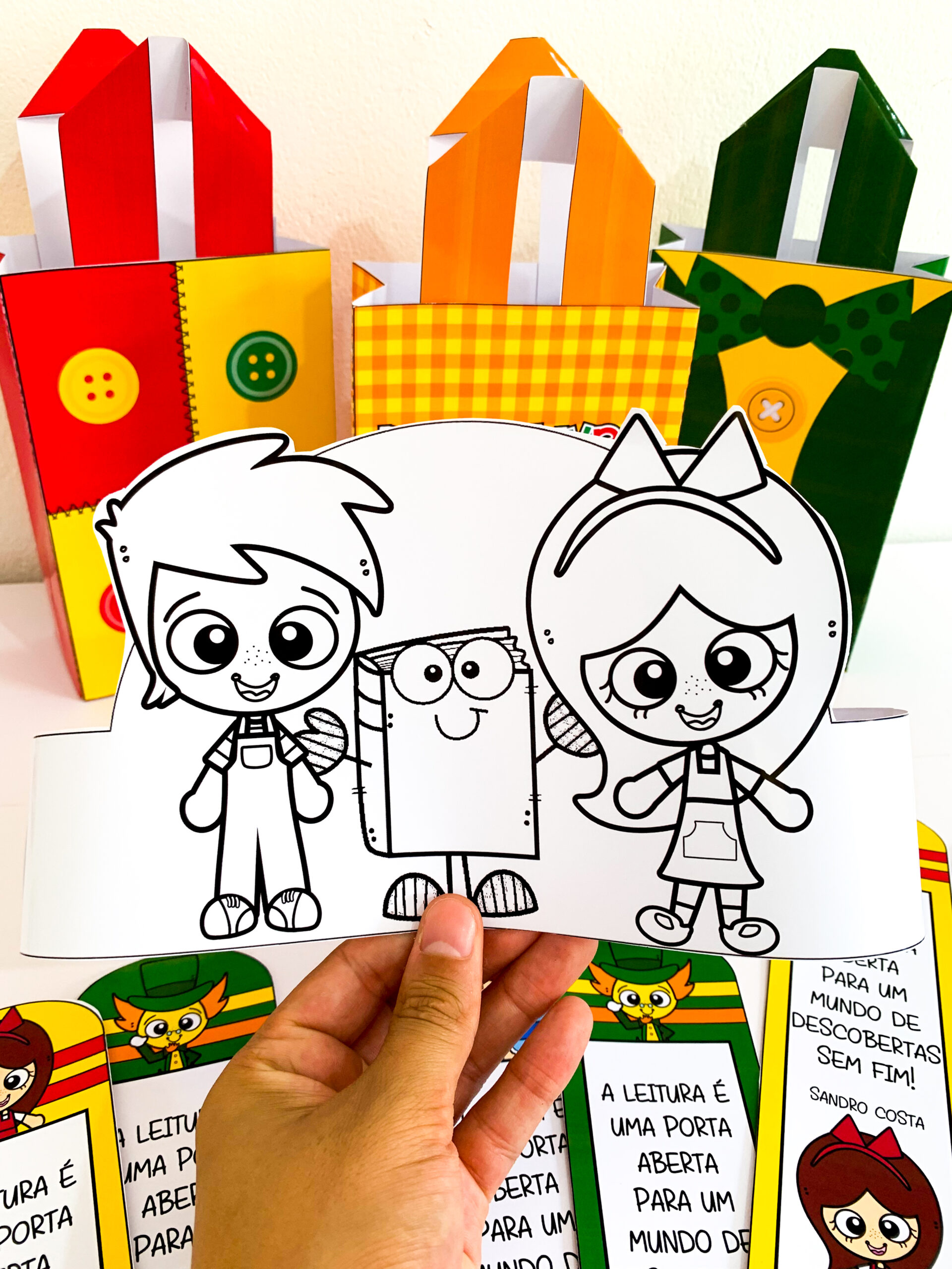 Lembrancinha Dia do Livro - Imagem 11