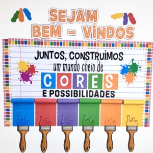 Painel Volta às aulas - Férias